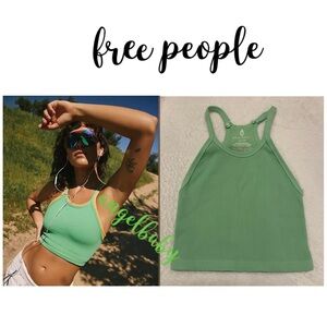 Free People Happiness Runs Crop in Green Mist!